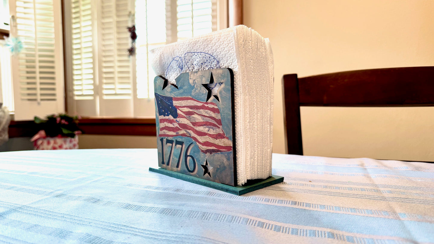4th of July Napkin holder