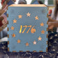 Americana 1776 tea light box