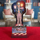 10.5 Inch Uncle Sam with Fireworks