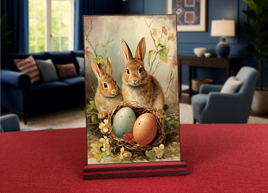 Various Vintage 5 x 7 Easter standups