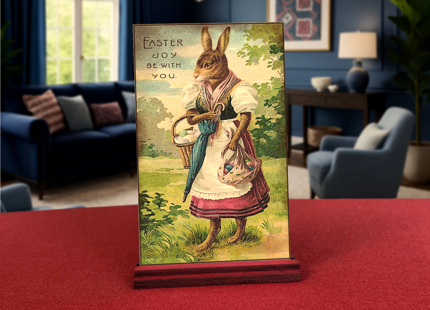 Various Vintage Easter 5x7 standups