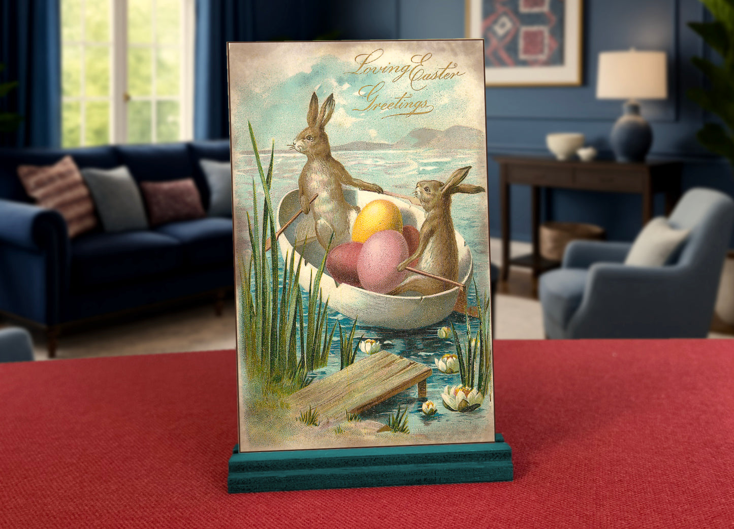 Various Easter 5x7 wooden standups