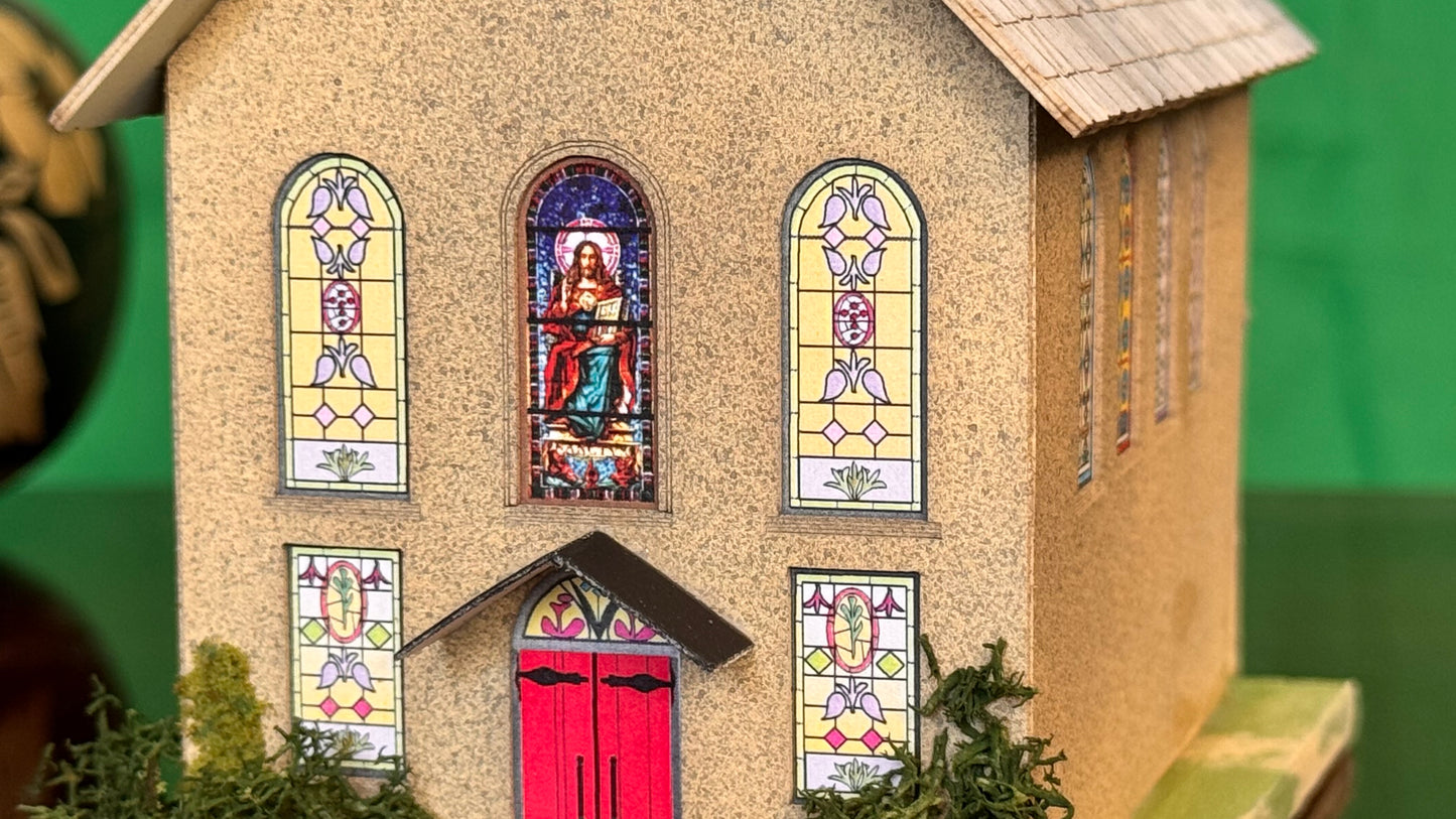 Springtime Country Church