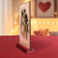 Vintage Valentine 4x6 panel standup