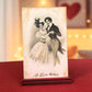 Vintage Valentine 4x6 panel standup