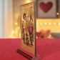 Vintage Valentine 4x6 wooden standup