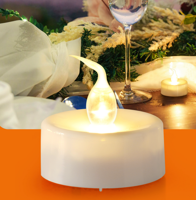 Flickering Tea Light Set (2)