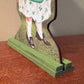 Cutout standup Girl with clover
