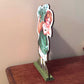 Cutout standup Girl with clover
