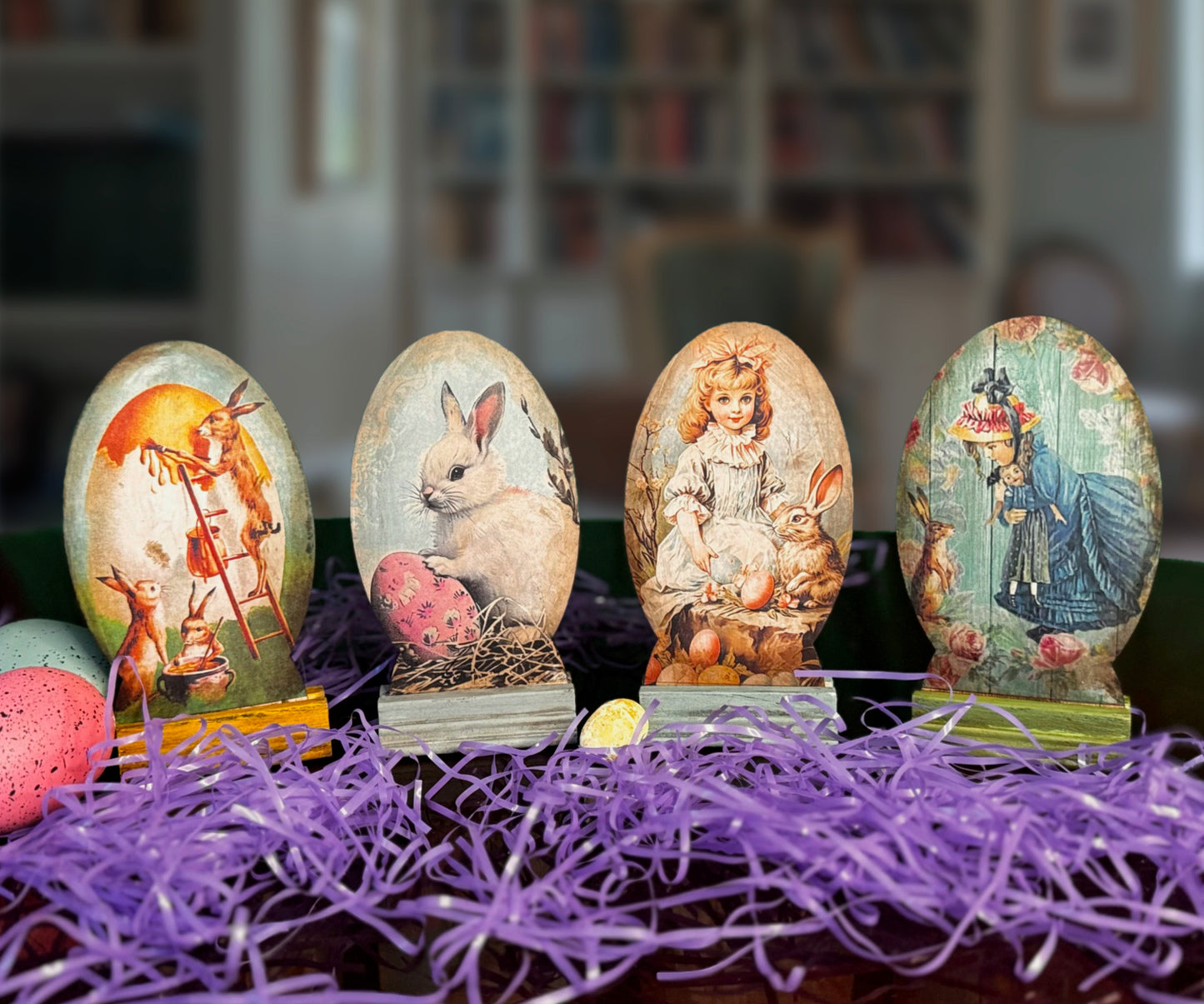 Vintage Easter Standups