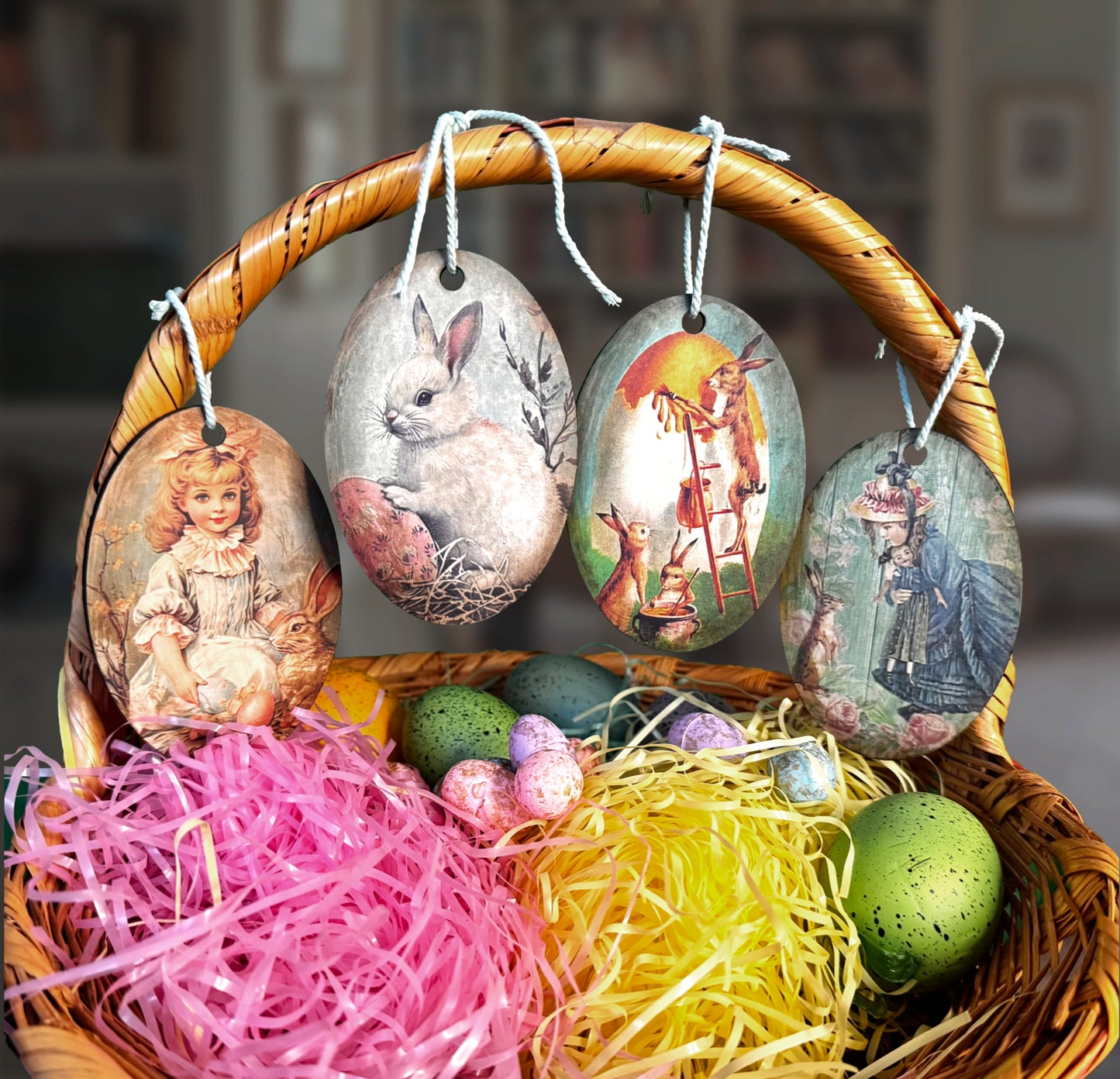 Easter ornament/key chain plaques