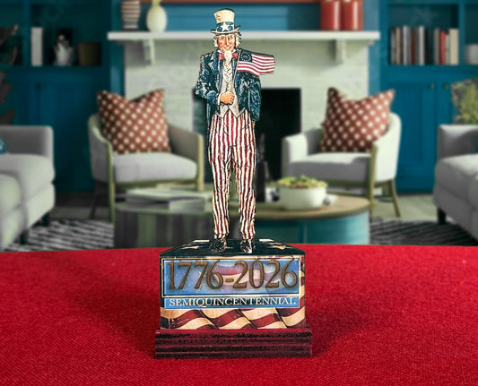 8 Inch Uncle Sam Standup